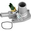 DOCAS Termostato Refrigerante 55202176 per Mito F-iat 500 0,9 1.2 1.4