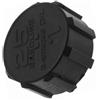 Homefurnishmall Tappo per il serbatoio del carburante per Kawasaki TD18/TD24/TD33/TD40/TD48/TF22/TG18/TG20/TG24/TG33/TH26/TH34/TH43/TH48 - Sostituzione con ventilazione 53306, 51049-2057, 51049-2091