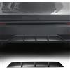 TOPABYTE Diffusore Posteriore per Telsa Model Y Juniper 2025 2026 ABS Paraurti Posteriore Stampaggio Protezione Labbro Tronco Decorazione Auto Parts Body Kit Accessori (Carbonio Opaca)