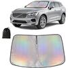 XCBYT Parasole Auto Parabrezza per Volvo XC60 Pieghevole Anteriore Anti UV | XCBYT, Su Misura, Da Interno, Isolamento Termico, Facile da Installare