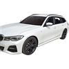 J&J AUTOMOTIVE Deflettori d'Aria per BMW 3 Series G21 Dal 2019, Set da 4 Pezzi, Nero Fumé Oscurato Heko