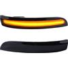 Generico Indicatori di direzione dinamici a LED nello specchietto retrovisore,Direzione Specchietto Laterale Retrovisore Frecce Lampada Focus 3 MK3 3.5 2010-2018 MK2 2008-2010, Mondeo MK4 2010-2014