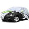 Opaltool Copertura Auto per Nissan Juke 2010-2022 | con Cerniera Porta Laterale, Impermeabile, Sole Pioggia Polvere UV Protezione da Tutte le Intemperie