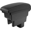 SOHINI Bracciolo Auto Per Suzuki Per Swift 2005 2006 2007 2008 2009 2010 2011 2012 2013 2014 2015 2016-2023 Bracciolo Centrale Console Scatola Di Immagazzinaggio Poggiabraccio Auto(A2 Black line no USB)