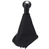 Jadeshay Pomello Cambio,Manuale Leva 5 Marce Pomello Leva Cambio con Cuffia Compatibile con Peugeot 307 308 607 608 CITROEN C3 C5