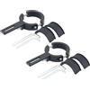 Anlising Staffa Faro per Moto, 2PCS Staffa di Montaggio Fari LED Universale, 38MM-60MM Staffe di Montaggio Faro per Moto, Supporto per Fari Moto Universale, Supporto Luce, per Moto