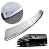 Chromemaster | Protezione paraurti Posteriore | Compatibile con Citroen Jumpy XL dal 2016- | Acciaio INOX lucido/cromato | Protezione paraurti protegge la vernice del paraurti dai graffi