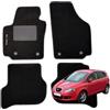 W-Parts SERIE 4 TAPPETI - TAPPETINI IN MOQUETTE NERI PER SEAT ALTEA DAL 2004 AL 2015