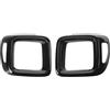 GJKHH Modanature fari posteriori Adesivi Decorativi Per Fanali Posteriori Auto Coprifari Posteriori Per Jeep Per Renegade 2016 2017 2018-2025 Accessori Esterni Trim lampada Cappe