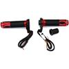 SHSUBF Manopole manubrio Accessori Per Moto Manopole Riscaldate ATV Scooter 22mm 7/8 Manubrio Scaldamani 12V