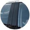 SRVSQTPTVK Copertura Montante b Auto Per Kia Per Niro 2016-2021 8 Pezzi Nero Lucido Pilastro Porta Finestra Colonna BC Effetto Specchio Copertura Trim Adesivi Per Auto(Glossy Black)