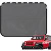 Generic Parasole per finestrini auto - Parasole magnetico per veicolo con rete ventilata, parasole per finestrino laterale | Copertura parasole per auto, camion, SUV, camper, furgone, protezione dal calore