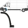 EasyParts Modanatura parafango anteriore per Fiat Ducato 2006-2018 / Sinistra