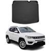 OMAC Tappetino Baule Vasca Baule Compatibile con Jeep Compass 2016-2021 Gomma TPE Nero
