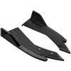 FTJKKVV Minigonne Laterali Per A4 A5 A6 RS5 RS6 TT B7 B8 B6 B9 8P 8V 8y Paraurti Posteriore Labbro Diffusore Splitter Canard Protettore Spoiler Anteriore Kit Carrozzeria Gonne Laterali(Nero)