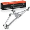 Frankberg Supporto tergicristallo Asta tergicristallo Anteriore 46748140 | Compatibile con Fiat Doblo 119 Doblo Cargo 223 1.2L 1.3L 1.4L 1.6L 1.9L; per Manubrio Sinistro, senza Motore