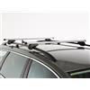 Generico Barre portatutto portapacchi auto (con corrimano) Brio XL alluminio per Dacia Duster 24>