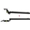 BONKZEBU Supporto per Obiettivo a Fuoco Lungo Piastra a Sgancio Rapido Set di Staffe per Teleobiettivo Zoom per Birdwatching Realizzato in Lega di Alluminio/CNC/250mm (F250-38)