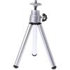 REFLEX CAMERA Mini treppiede allungabile leggero da 15 a 20 cm - Supporto da tavolo in alluminio per smartphone, GoPro, webcam - portatile, regolabile, stabile per riprese video e foto