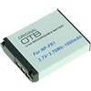 OTB 2121043 - Batteria agli ioni di litio per Sony NP-FR1, colore: Nero