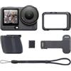 DJI Osmo Action 6 Combo Impugnatura per street photography, Action cam 8K | Sensore quadrato da 1/1,1″, apertura variabile, autonomia di 4h, con Kit di accessori con impugnatura per street photography