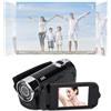 BONKZEBU Videocamera Digitale Fotocamera con Funzione Antiurto per Riprese Professionali e Viaggi a Casa