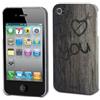 Muvit Graphix Back Wood custodia per cellulare Cover Nero