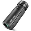 CXFJshewCV Potente mini 8X25 piccolo telescopio monoculare HD portatile IPX7 impermeabile SMC rivestito esterno tascabile compatto binocolo for il turismo