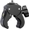 Tertioi Staffa di supporto sicura per accessori su oggetti spessi 40 mm con supporto per manubrio moto da 1/4