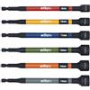 Wiha Set di 6 dadi magnetici codificati per colore, 70487