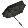 Impliva STORMaxi Ombrello Arodinamico Storm - Apertura Mano - Windproof - Ø 92 cm - Nero