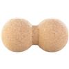 newgen medicals Massage-Duoball e trainer per fascia in sughero, Ø 8 cm
