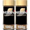 Nescafe NESCAFÉ Gold Espresso Caffè Solubile, Barattolo 100g (Confezione da 2)