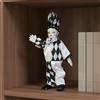Bambola Pagliaccio in Ceramica Artigianato di Qualità Decorazione per la Casa