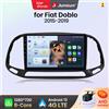 Junsun Android 14 Wireless CarPlay Android Auto Radio Per Fiat Doblo 2015 2016 2017-2019 RDS 4G WiFi GPS 2din BT accessori auto