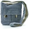 Ancient Wisdom Borsa a due tasche Tonalità naturali - Jeans denim - Media