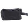 Ancient Wisdom Borsa da toilette in cotone nero da 10 oz - modello classico quadrato
