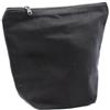Ancient Wisdom Borsa da toilette in cotone nero da 10 oz - borsa media