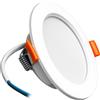 LED ATOMANT Faretto LED da Incasso Rotondo, Foro 75-90mm, 4W, 200 lumen, Basso consumo, Ideale per cucine, corridoi, bagni, uffici, Installazione facile e veloce, Luce uniforme e senza sfarfallio,