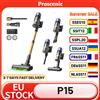 NONE Aspirapolvere senza fili Proscenic P15, aspirazione potente da 50 kPa 580 W, autonomia di 70 minuti, filtro a 6 strati, spazzola anti-groviglio