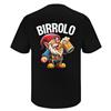 NONE T-shirt da uomo in cotone 100% Ghost Parade con stampa Phantom Graffiti, T-shirt streetwear a maniche corte, collana oversize, top casual hip hop, moda urbana estiva Y2K, morbido e traspirante, regalo