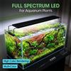 NONE Luce LED per Acquario con Timer e Regolazione Luminosità - Spettro Completo, Supporto Estendibile, Adatta per Acqua Dolce e Salata