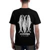 NONE Maglietta Uomo Cotone 100% T-shirt Giapponese Streetwear Grafica Sardine Pesce Vintage Harajuku Maglia Manica Corta Girocollo Casual Comoda Traspirante Retro Tokyo Style Y2K Abbigliamento Maschile