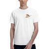 NONE T-shirt Uomo 100% Cotone con Stampa Orsetto Tasca Finta, Maglietta Manica Corta Girocollo Casual Estiva, Top Morbido Traspirante Comfort, Streetwear Kawaii, Vestibilità Regolare, Taglie S-3XL,