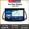 Junsun Autoradio Junsun 13.1 pollici QLED Android con CarPlay wireless per Fiat Doblo 2015-2019, sistemi intelligenti DSP SWC RDS GPS FM BT