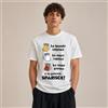 NONE Maglietta divertente da uomo, stile casual e streetwear, maglietta da uomo 100% cotone, con stampa di birra e testo umoristico in italiano, perfetta per il tempo libero, feste, vacanze estive, regalo