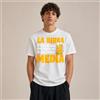 NONE Maglietta divertente da uomo, stile casual e streetwear, maglietta da uomo 100% cotone, con stampa birra e scritta La birra è cultura, perfetta per feste, vacanze, tempo libero ed estate, regalo