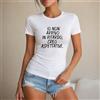NONE Maglietta da donna 100% cotone, stile casual e streetwear, con scritta divertente 'Non mi arrivo in ritardo, crea aspettative', perfetta per il tempo libero, le vacanze, l'estate, la spiaggia, lo