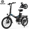 NONE Bicicletta Elettrica per Adulti Varun, Batteria 48V 7.8Ah, Bici Elettrica Pieghevole da 20 Pollici, Autonomia 45-64km