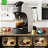 NONE WOOX Macchina da Caffè Automatica 3-in-1 per Caffè Macinato, Dolce Gusto e Nespresso Potente motore da 1400 W con 20 bar di pressione. Capacità 0,85L, Controllo Touch con 7 Livelli di Volume